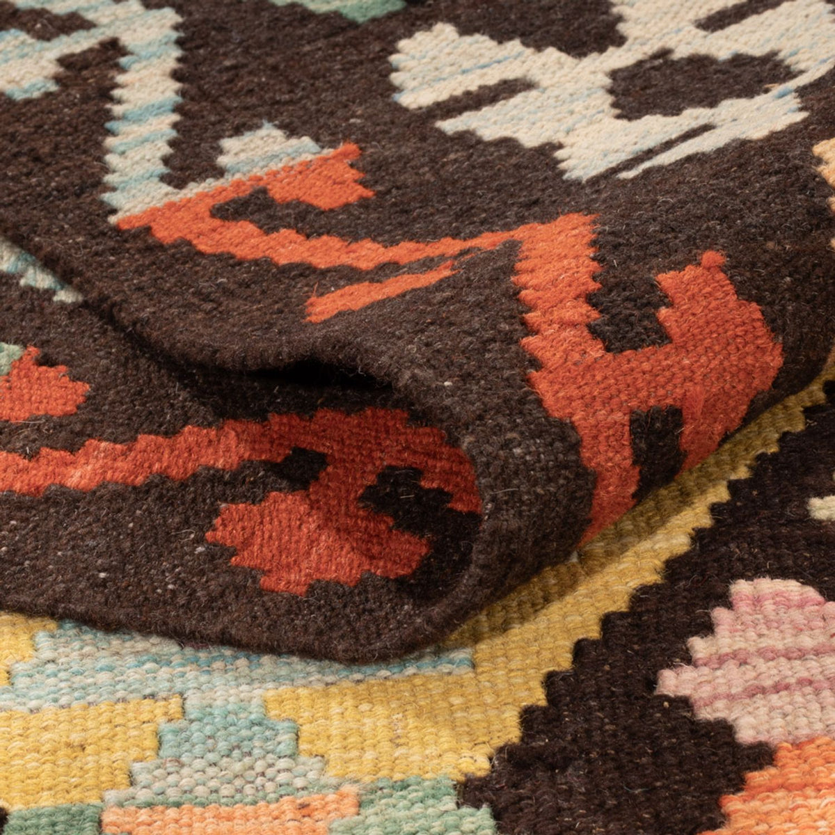 Kelim tapijt - Splash - 300 x 205 cm - veelkleurig