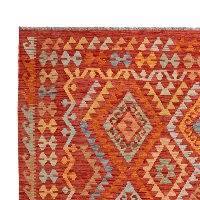 Kelim tapijt - Splash - 306 x 194 cm - veelkleurig