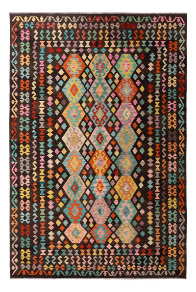 Kilim Maimana Tapijt 197x291cm - Wollen tapijt