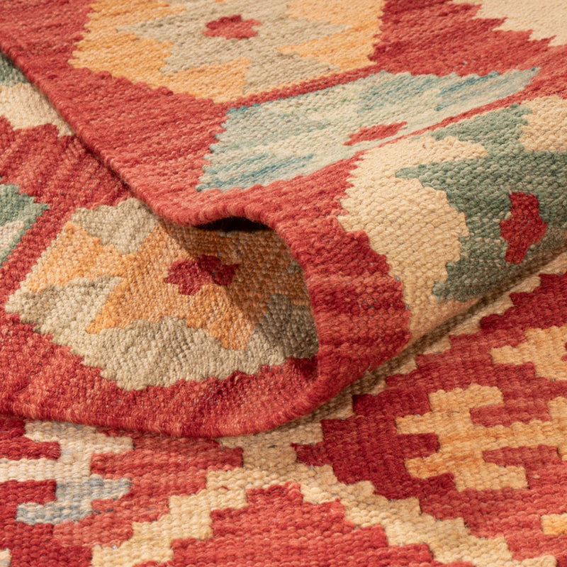 Kelim tapijt - Splash - 292 x 206 cm - veelkleurig