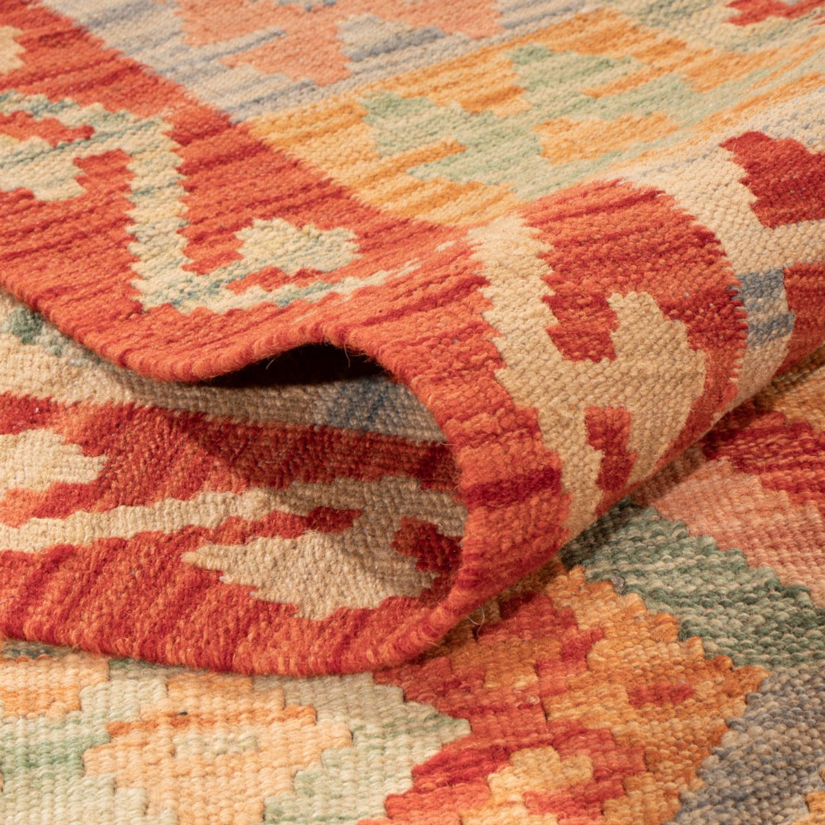 Kelim tapijt - Splash - 299 x 206 cm - veelkleurig