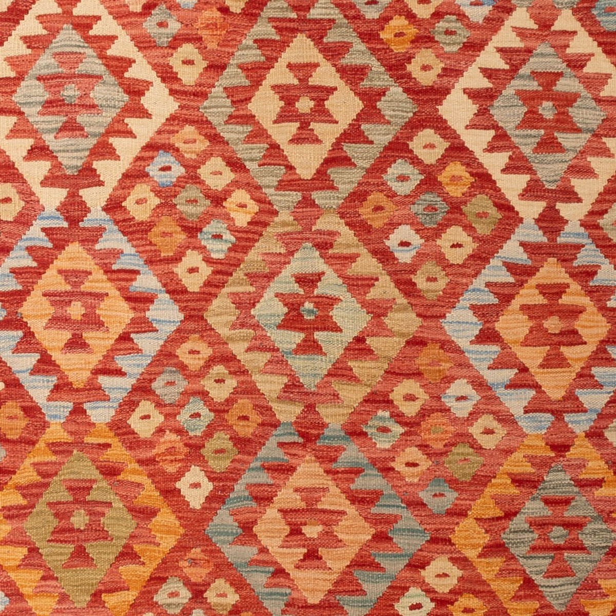 Kelim tapijt - Splash - 303 x 199 cm - veelkleurig