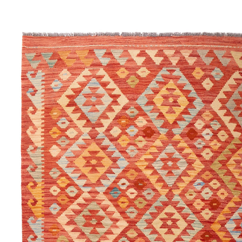 Kelim tapijt - Splash - 303 x 199 cm - veelkleurig