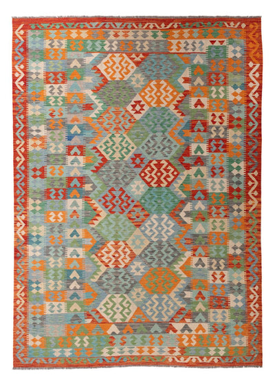 Kilim Maimana Tapijt 211x287cm - Wollen tapijt