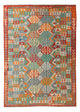 Kilim Maimana Tapijt 211x287cm - Wollen tapijt