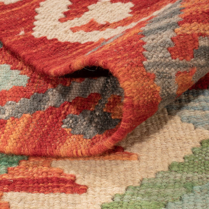 Kelim tapijt - Splash - 287 x 211 cm - veelkleurig