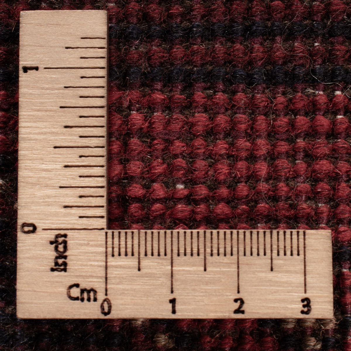 Afghaans tapijt - Kunduz - 196 x 130 cm - donkerrood