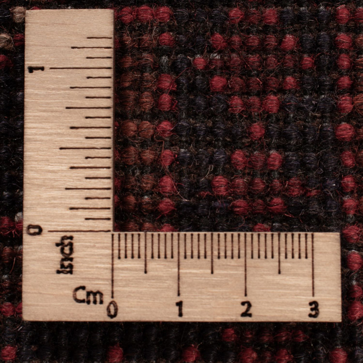 Afghaans tapijt - Kunduz - 195 x 128 cm - donkerrood