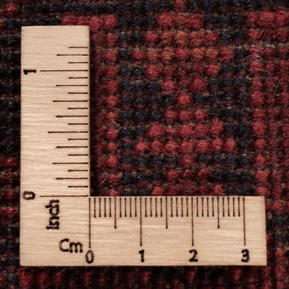 Afghaans tapijt - Kunduz - 194 x 133 cm - donkerrood