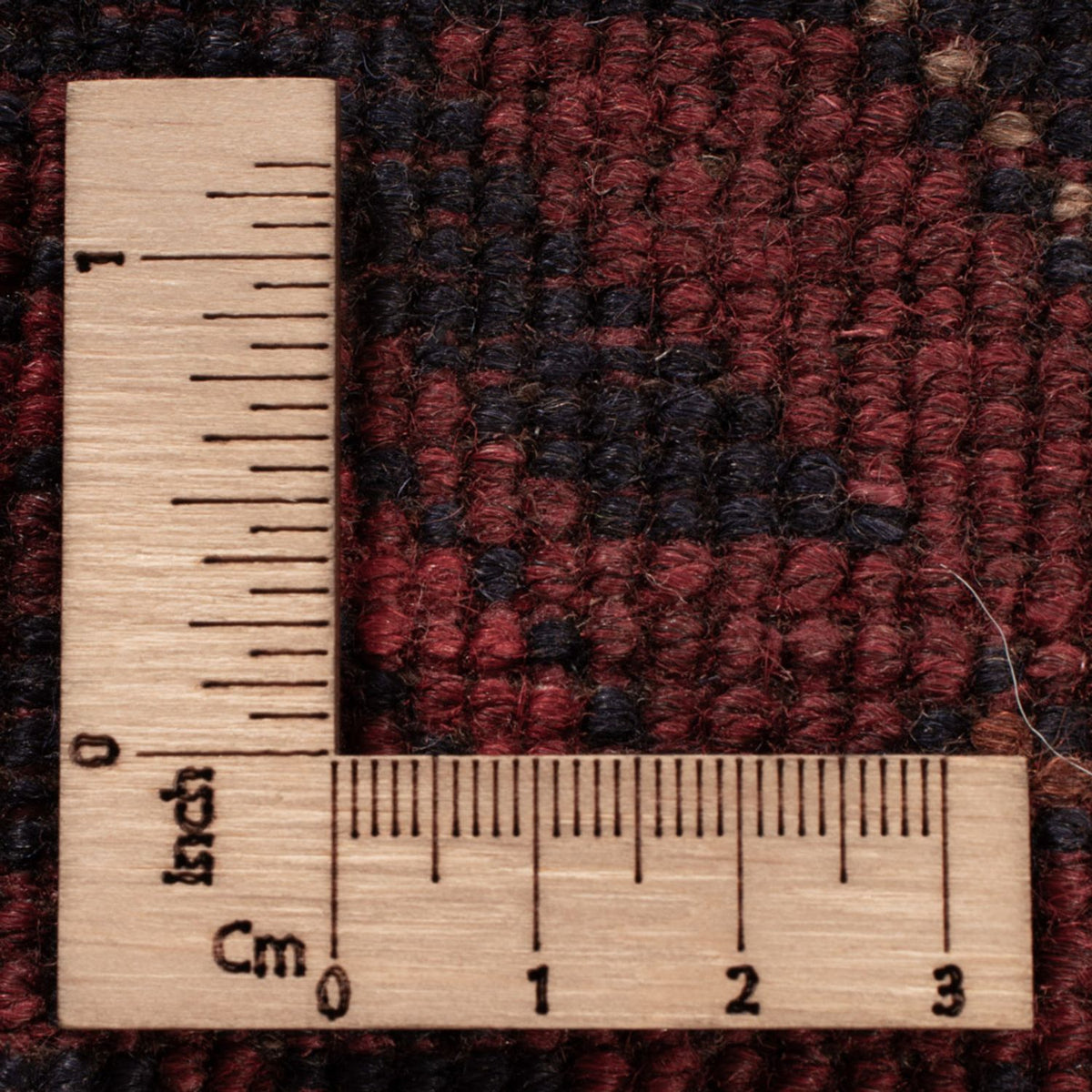 Afghaans tapijt - Kunduz - 198 x 130 cm - donkerrood