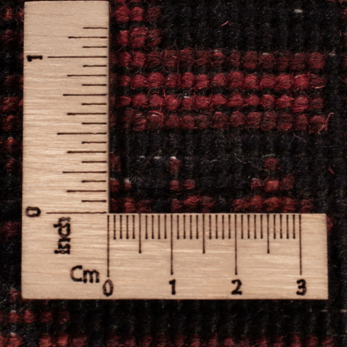 Afghaans tapijt - Kunduz - 195 x 125 cm - donkerrood