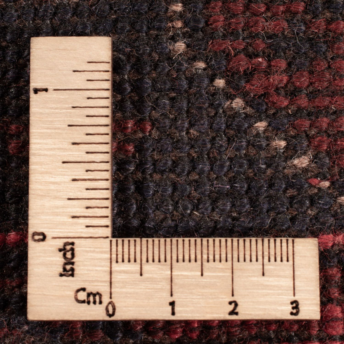 Afghaans tapijt - Kunduz - 189 x 129 cm - donkerrood