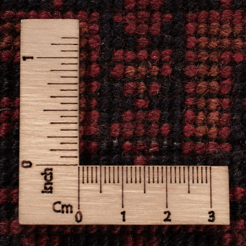 Afghaans tapijt - Kunduz - 198 x 129 cm - donkerrood