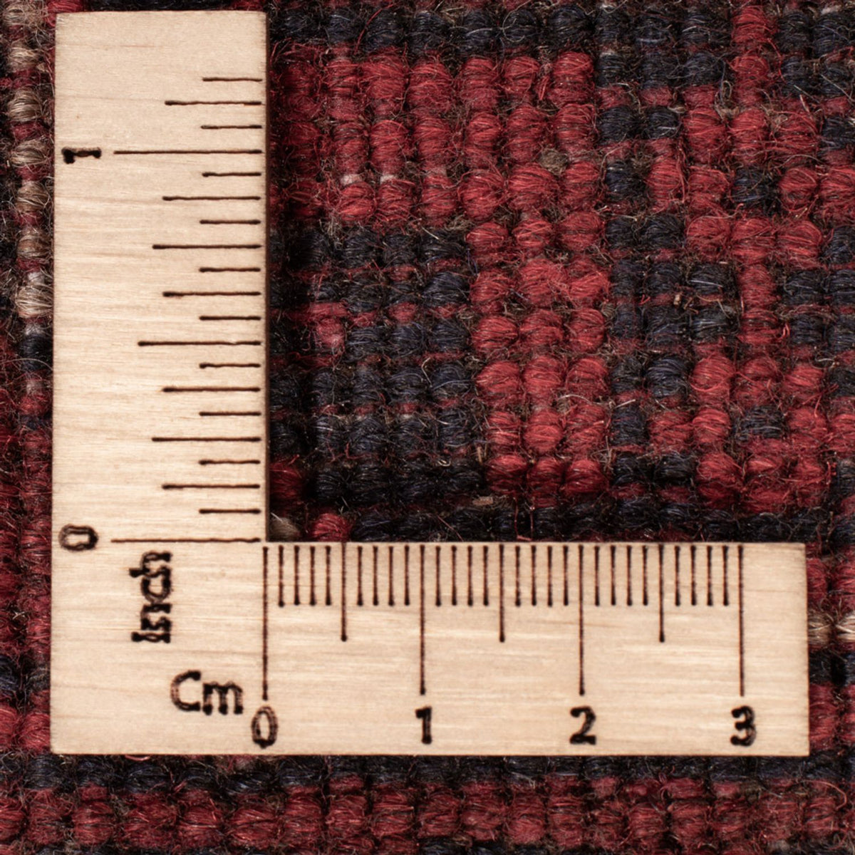 Afghaans tapijt - Kunduz - 201 x 130 cm - donkerrood