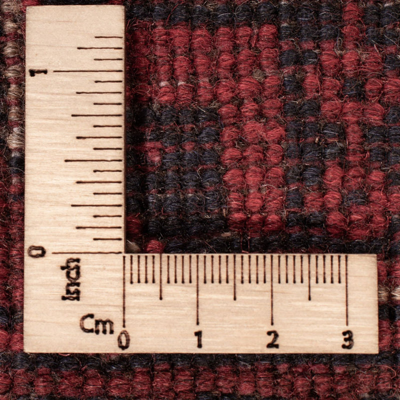 Afghaans tapijt - Kunduz - 201 x 130 cm - donkerrood