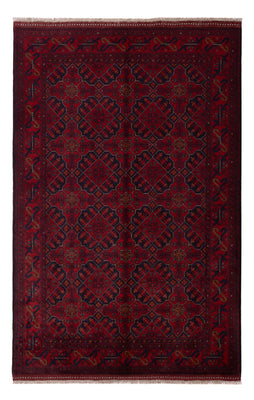 Afghaans tapijt - Kunduz - 196 x 123 cm - donkerrood