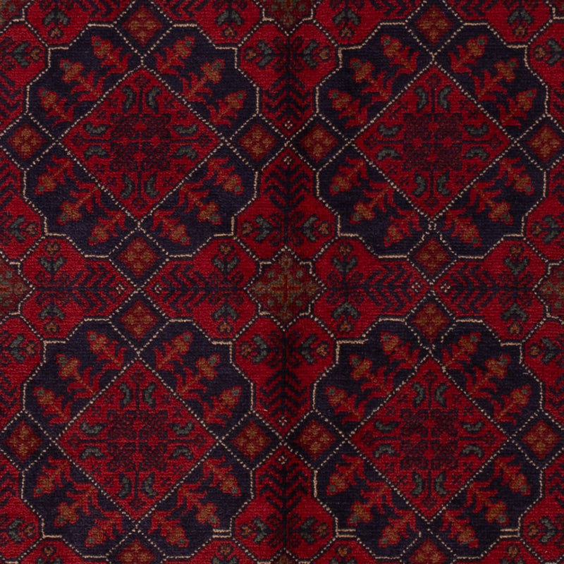 Afghaans tapijt - Kunduz - 196 x 123 cm - donkerrood
