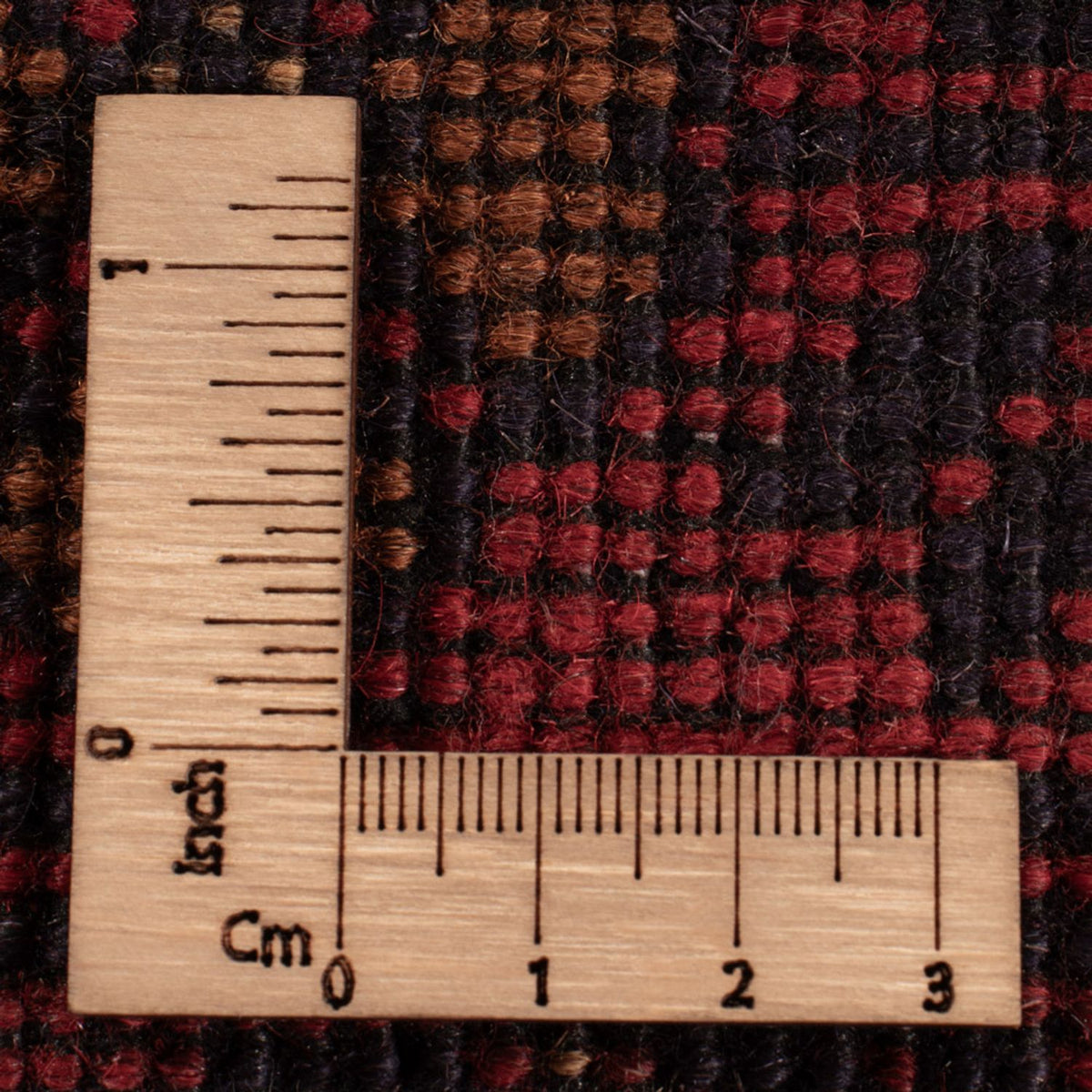 Afghaans tapijt - Kunduz - 193 x 124 cm - donkerrood