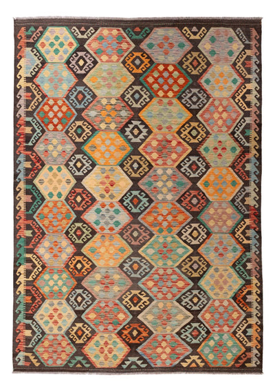 Kilim Maimana Tapijt 204x297cm - Wollen tapijt