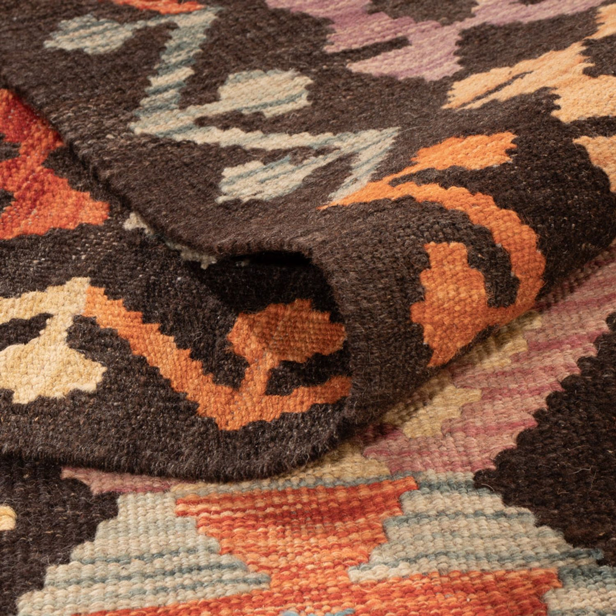 Kelim tapijt - Splash - 300 x 197 cm - veelkleurig