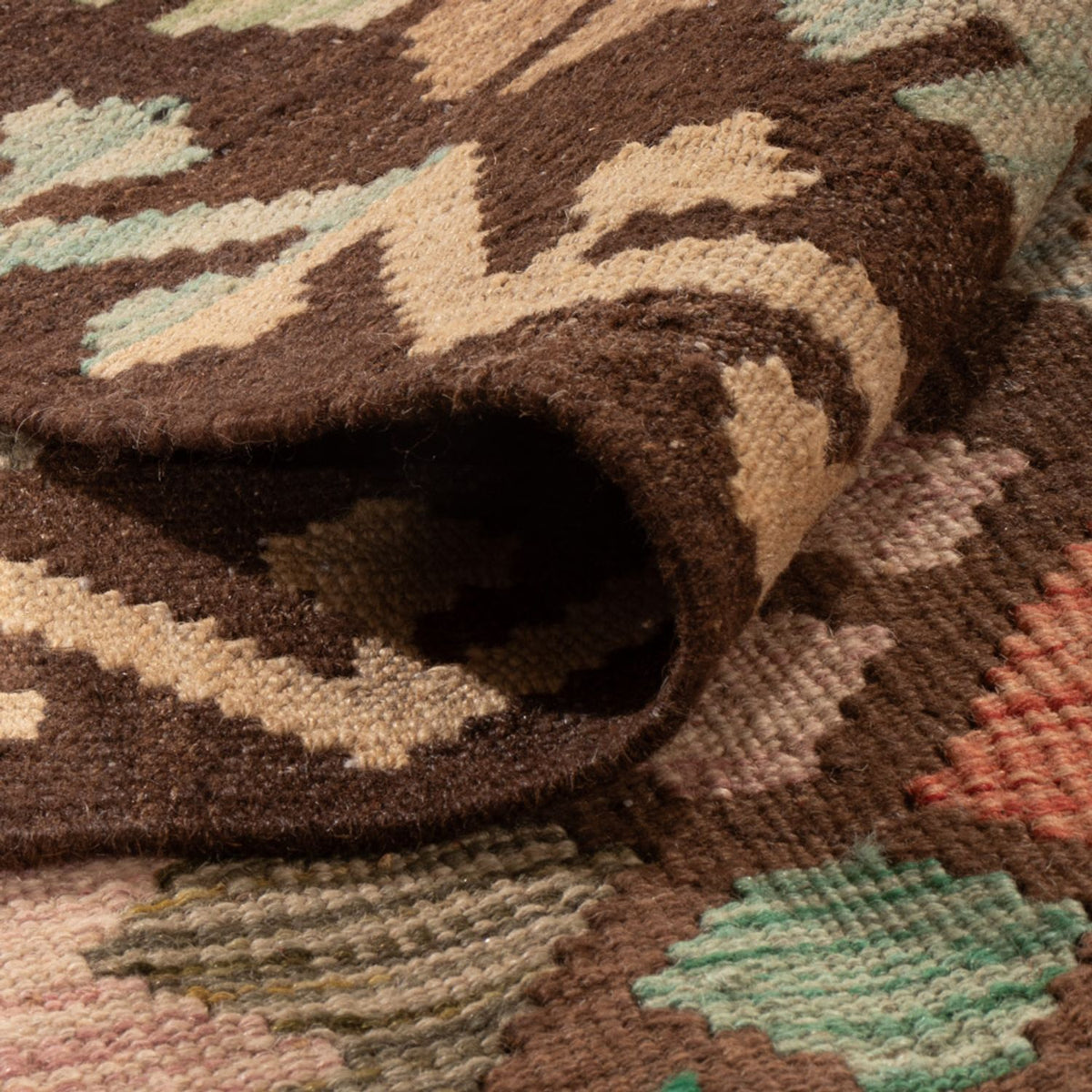 Kelim tapijt - Splash - 297 x 205 cm - veelkleurig