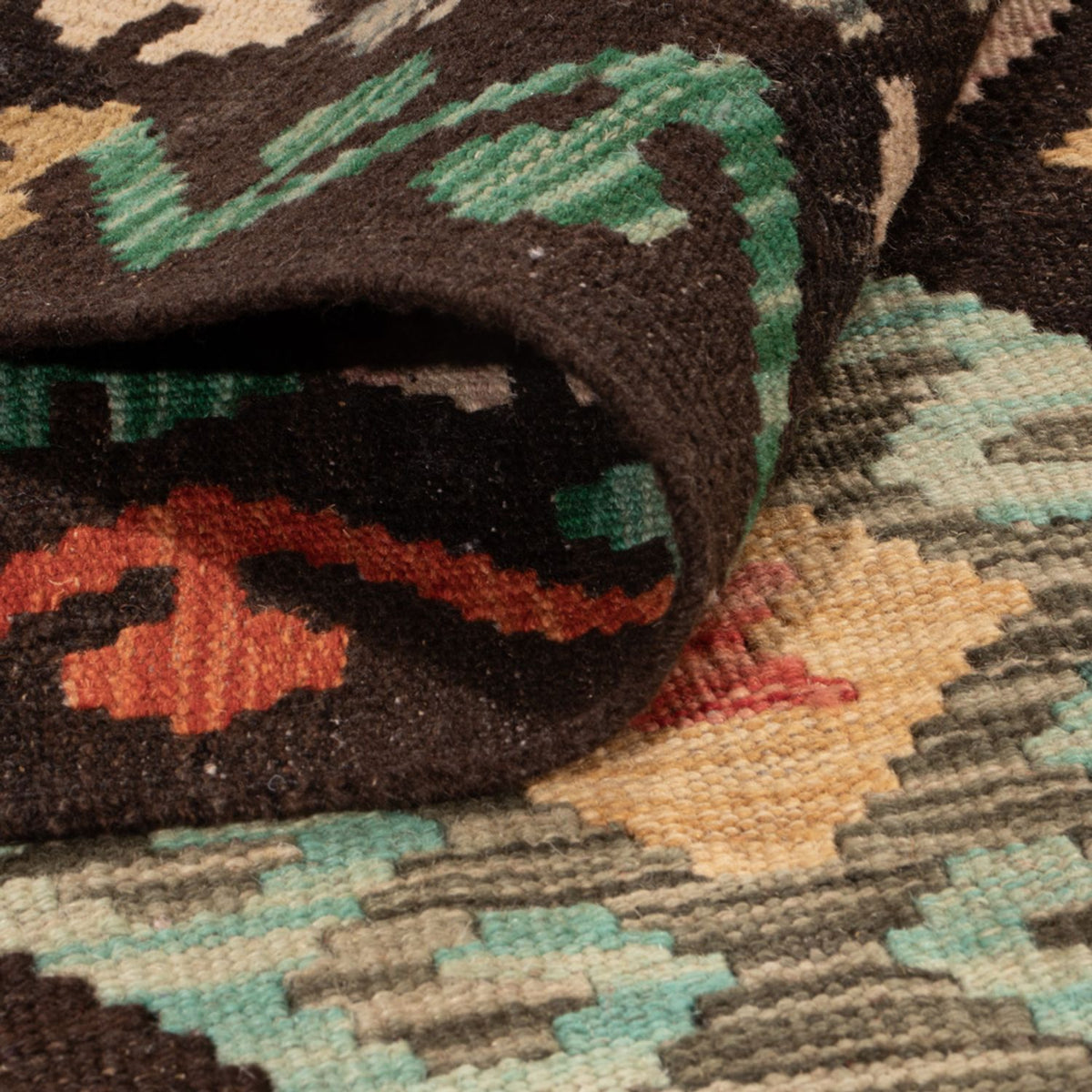 Kelim tapijt - Splash - 290 x 203 cm - veelkleurig