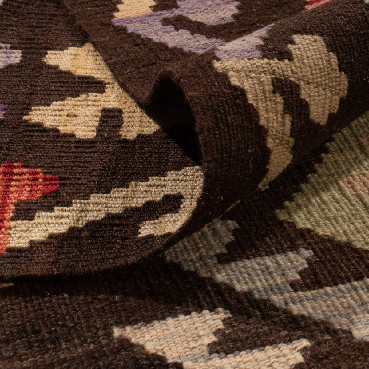 Kelim tapijt - Splash - 304 x 205 cm - veelkleurig