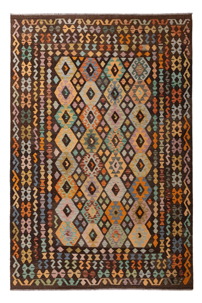 Kilim Maimana Tapijt 200x303cm - Wollen tapijt