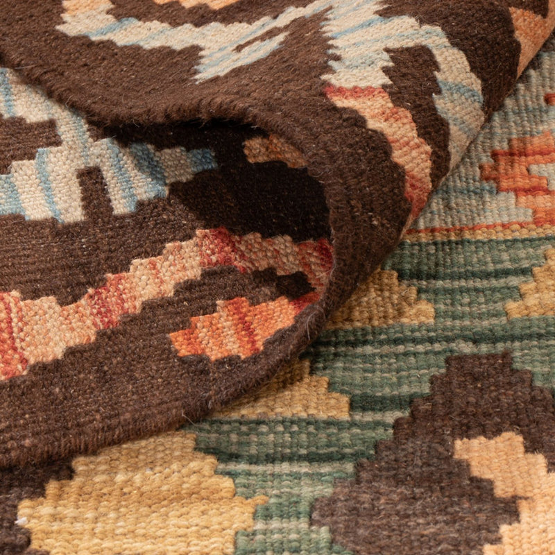 Kelim tapijt - Splash - 303 x 200 cm - veelkleurig