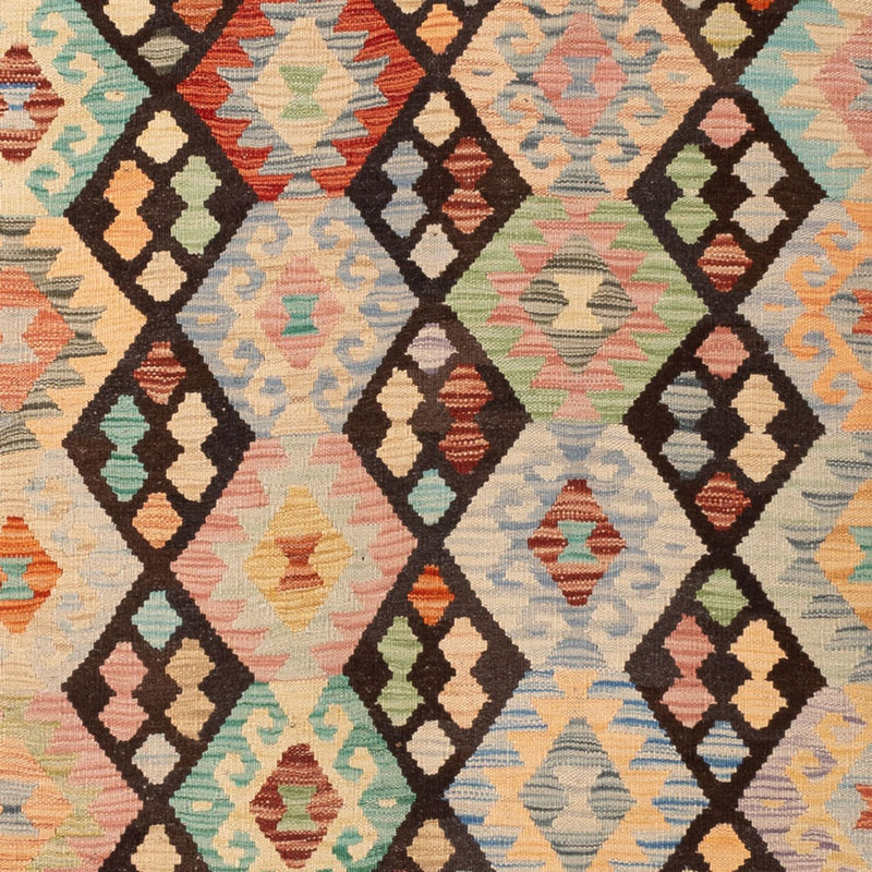 Kelim tapijt - Splash - 299 x 198 cm - veelkleurig