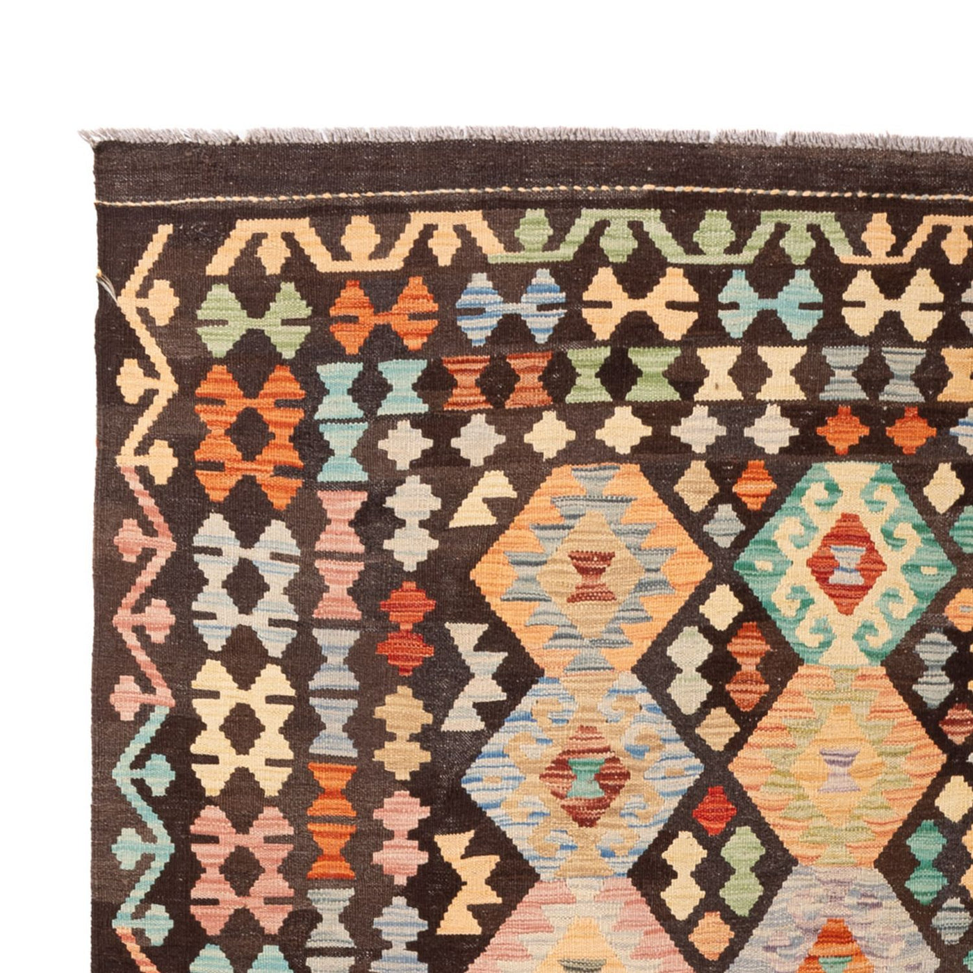 Kilim Maimana Tapijt 299x198cm - Wollen tapijt