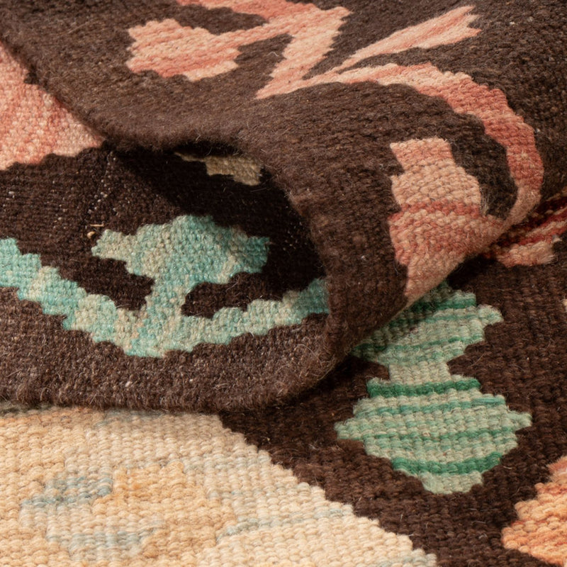 Kelim tapijt - Splash - 299 x 198 cm - veelkleurig