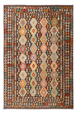 Kelim tapijt - Splash - 301 x 202 cm - veelkleurig