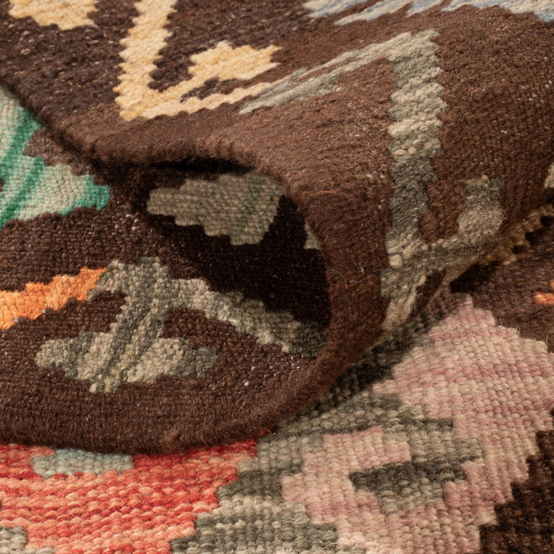 Kelim tapijt - Splash - 290 x 195 cm - veelkleurig