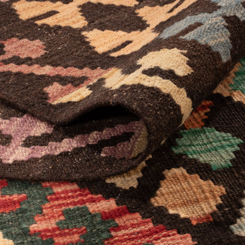 Kelim tapijt - Splash - 298 x 201 cm - veelkleurig