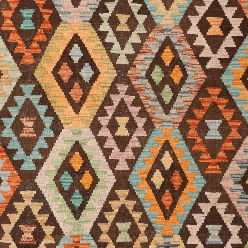 Kelim tapijt - Splash - 299 x 206 cm - veelkleurig