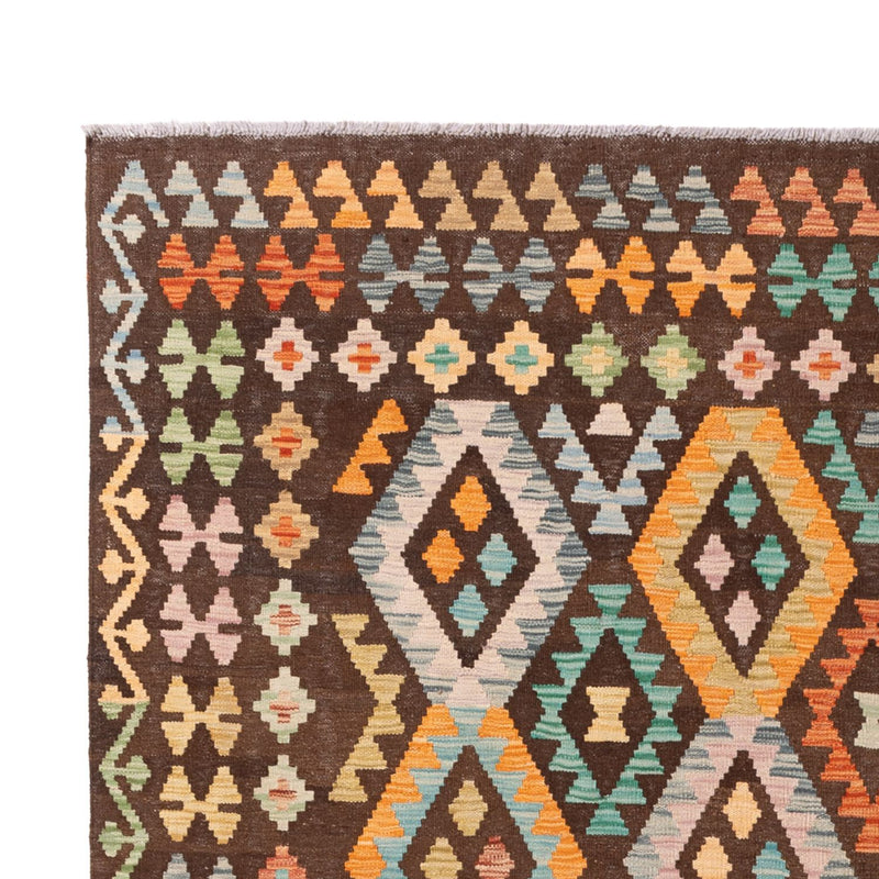 Kelim tapijt - Splash - 299 x 206 cm - veelkleurig