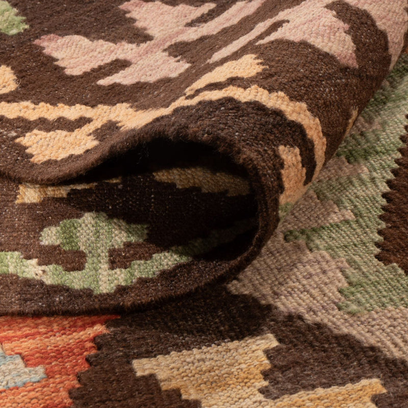 Kelim tapijt - Splash - 299 x 206 cm - veelkleurig