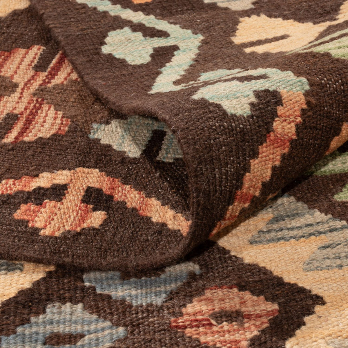 Kelim tapijt - Splash - 301 x 194 cm - veelkleurig