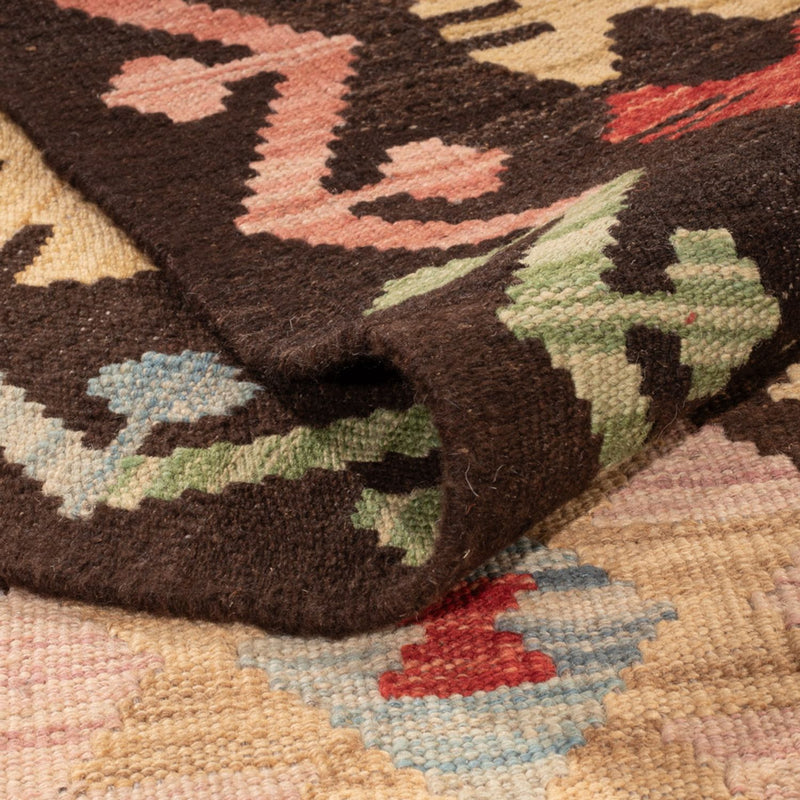 Kelim tapijt - Splash - 296 x 208 cm - veelkleurig