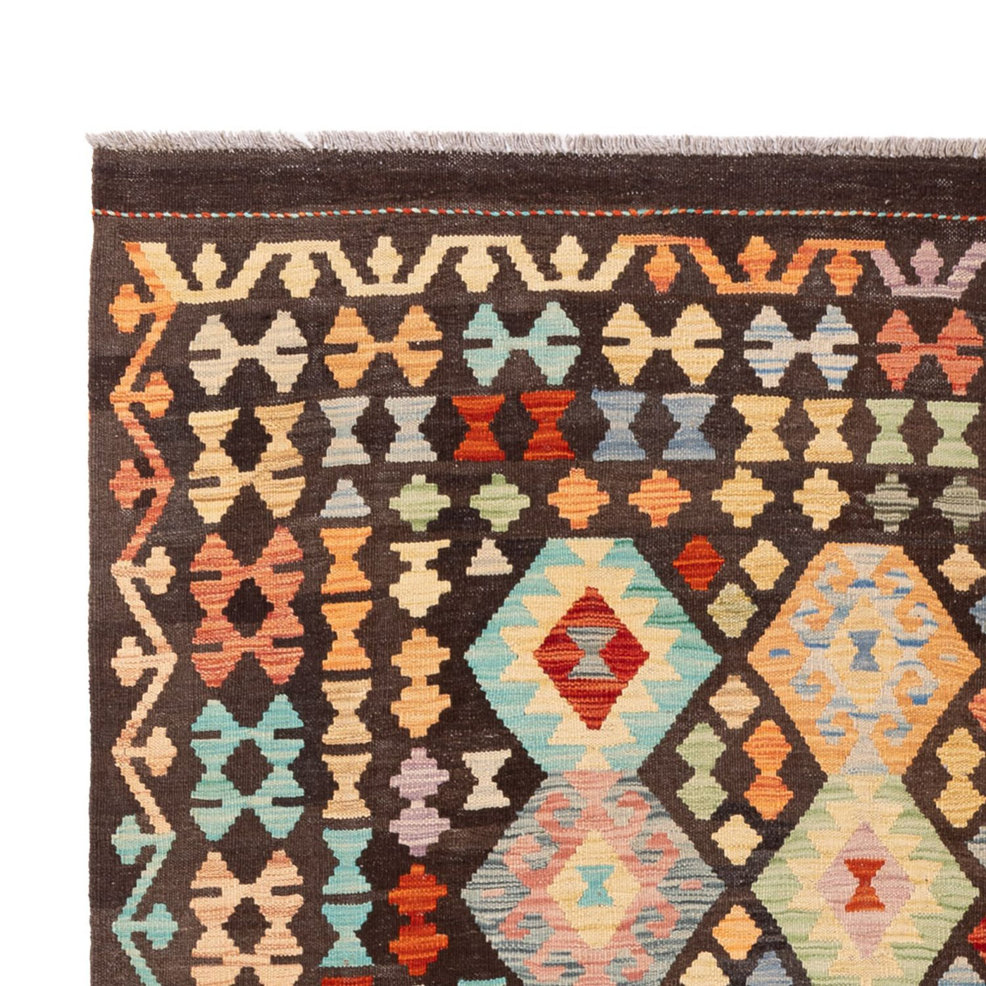 Kilim Maimana Tapijt 307x199cm - Wollen tapijt