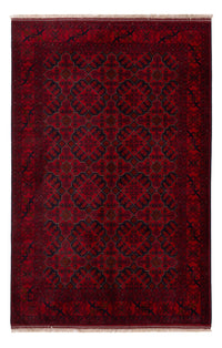 Afghaans tapijt - Kunduz - 195 x 123 cm - donkerrood