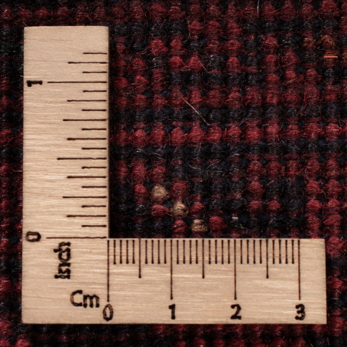 Afghaans tapijt - Kunduz - 195 x 123 cm - donkerrood