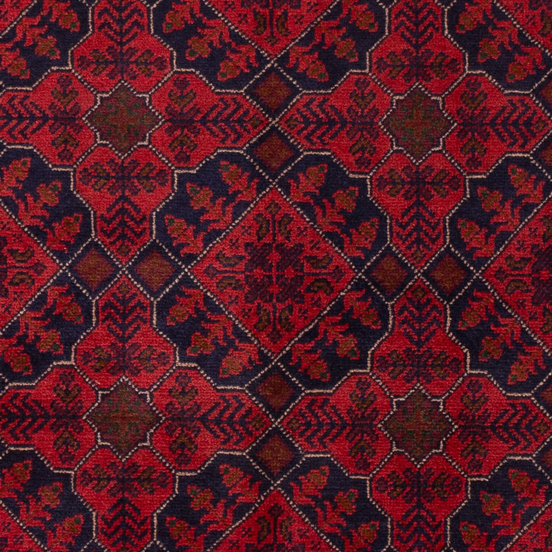 Afghaans tapijt - Kunduz - 193 x 125 cm - donkerrood