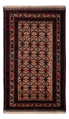 Loper Baluch tapijt - 193 x 112 cm - licht rood