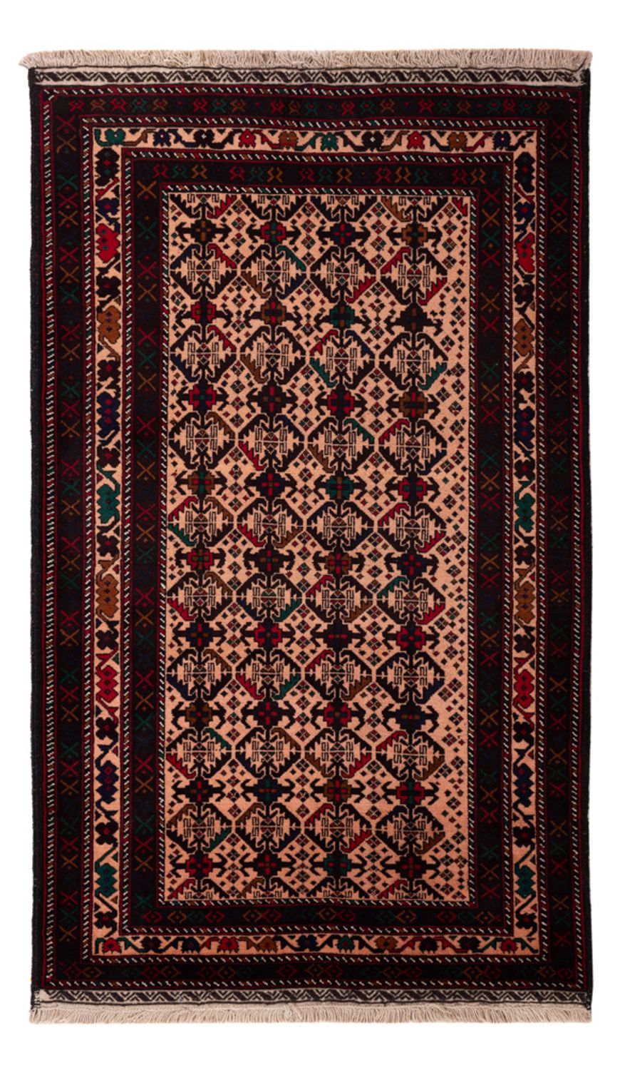 Loper Baluch tapijt - 193 x 112 cm - licht rood