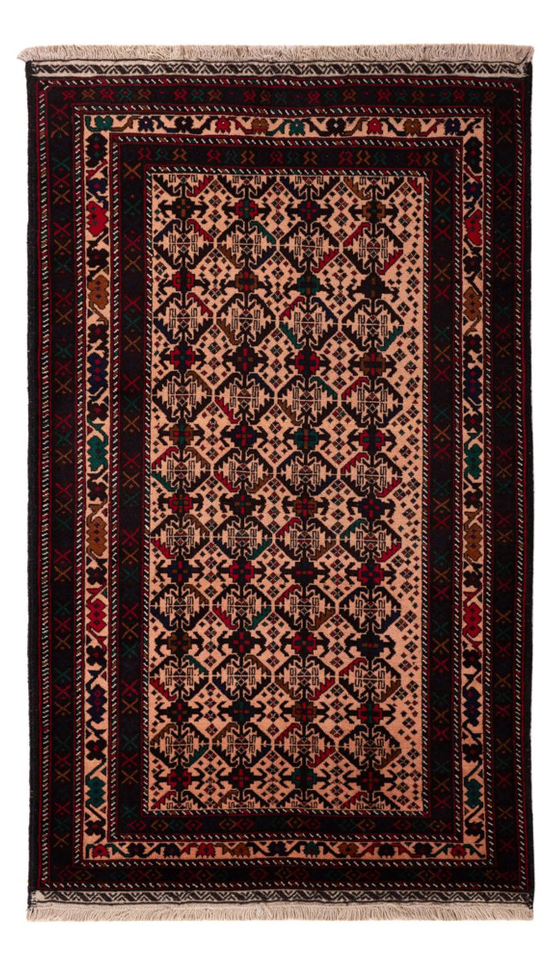 Loper Baluch tapijt - 193 x 112 cm - licht rood
