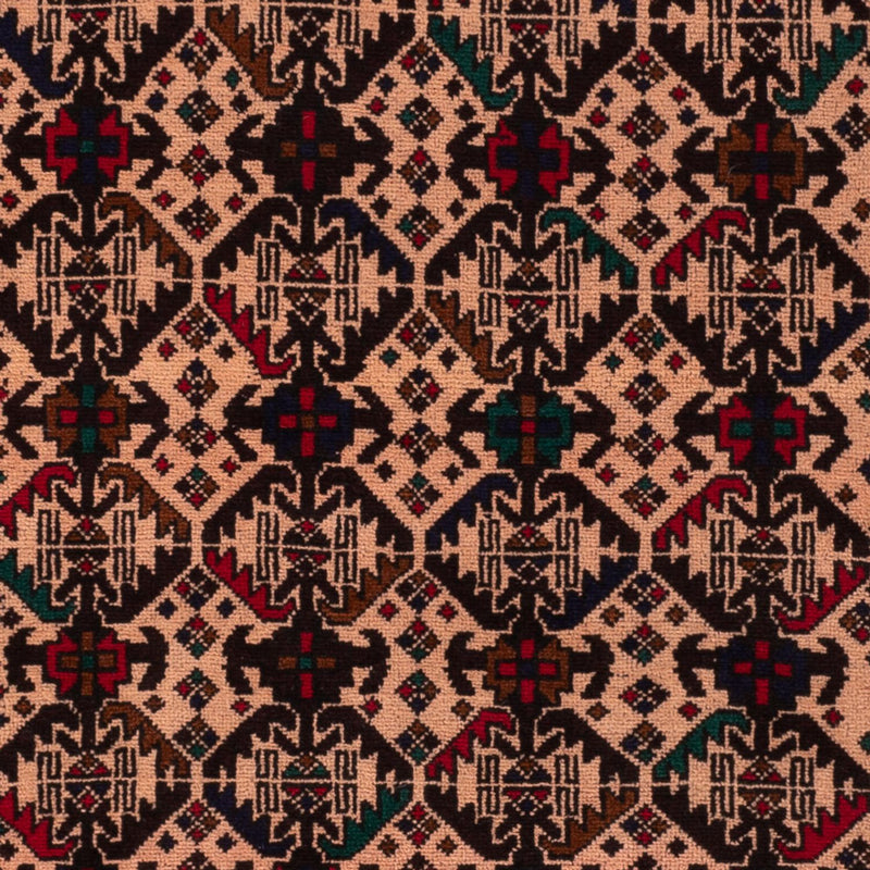 Loper Baluch tapijt - 193 x 112 cm - licht rood