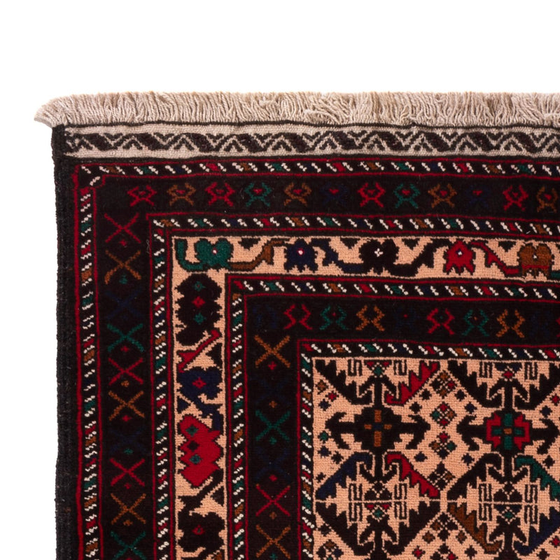 Loper Baluch tapijt - 193 x 112 cm - licht rood