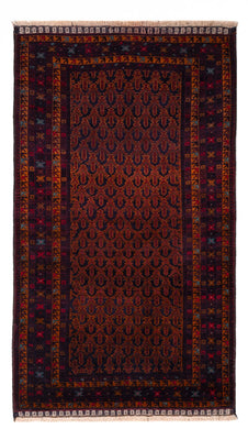 Loper Baluch tapijt - 200 x 114 cm - donkerrood
